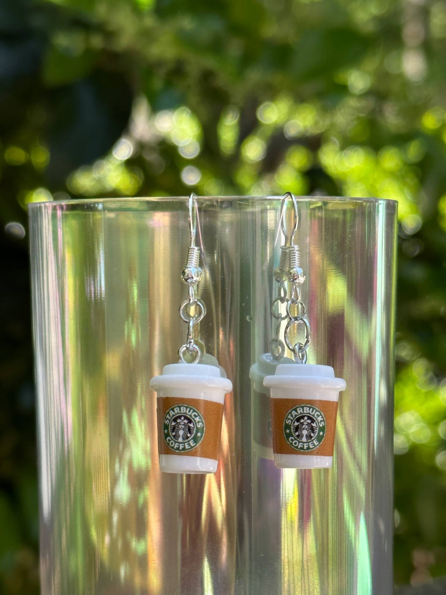 Mini Starb. to go cup coffee earrings