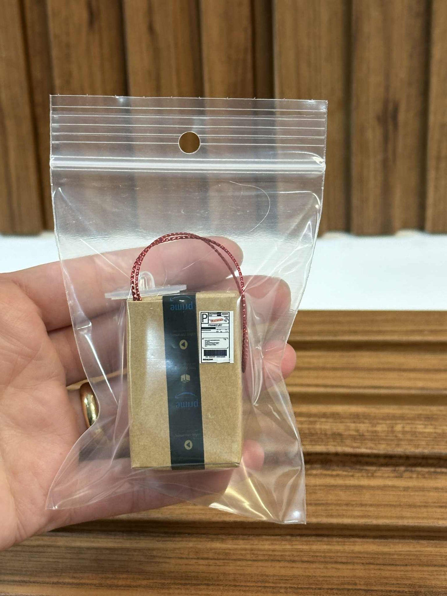 Mini Amazon prime Box Inspired Ornament