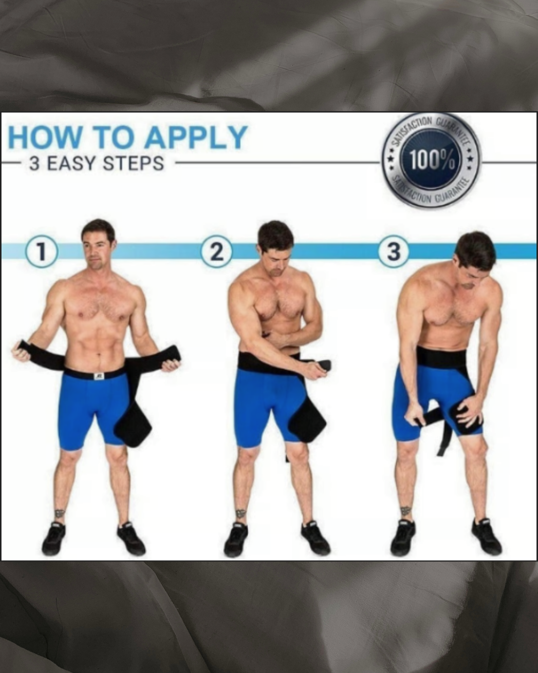 Unisex Hip Support Brace for Right or Left Side