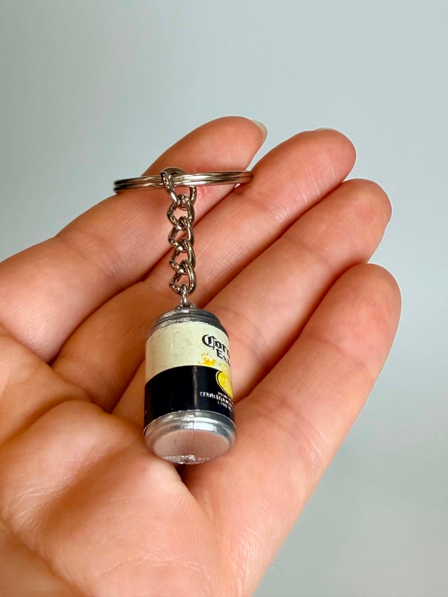 Mini beerdrink Bottle Keychain