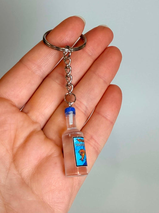 Mini drink Bottle Keychain Accessory Design