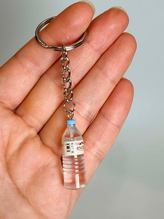 Mini water drink Bottle Keychain Accessory Design.