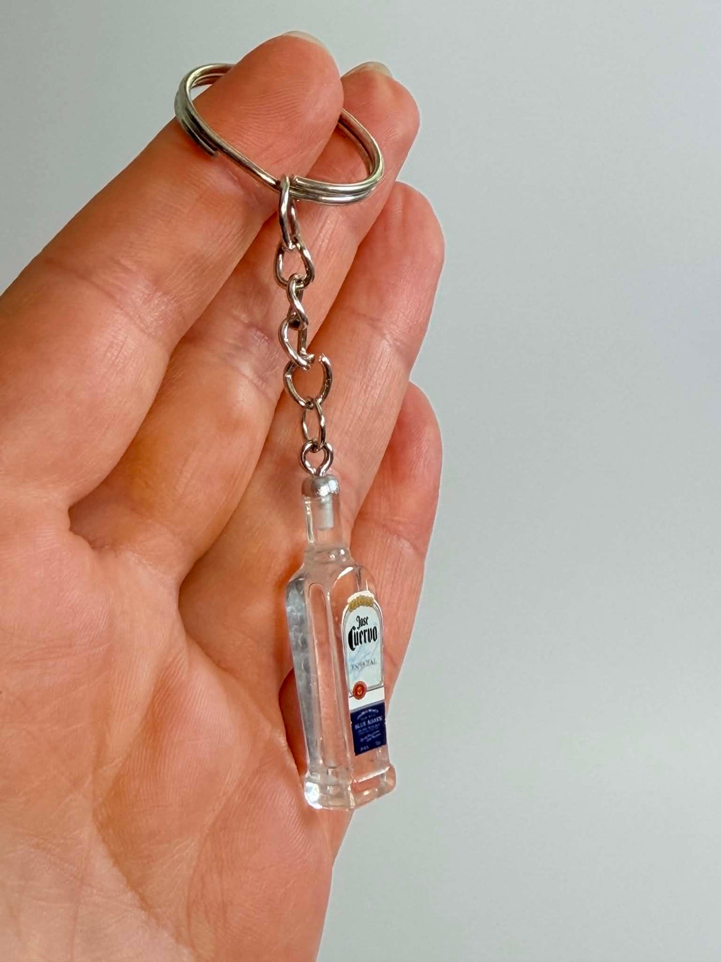 Mini drink Bottle Keychain Accessory Design
