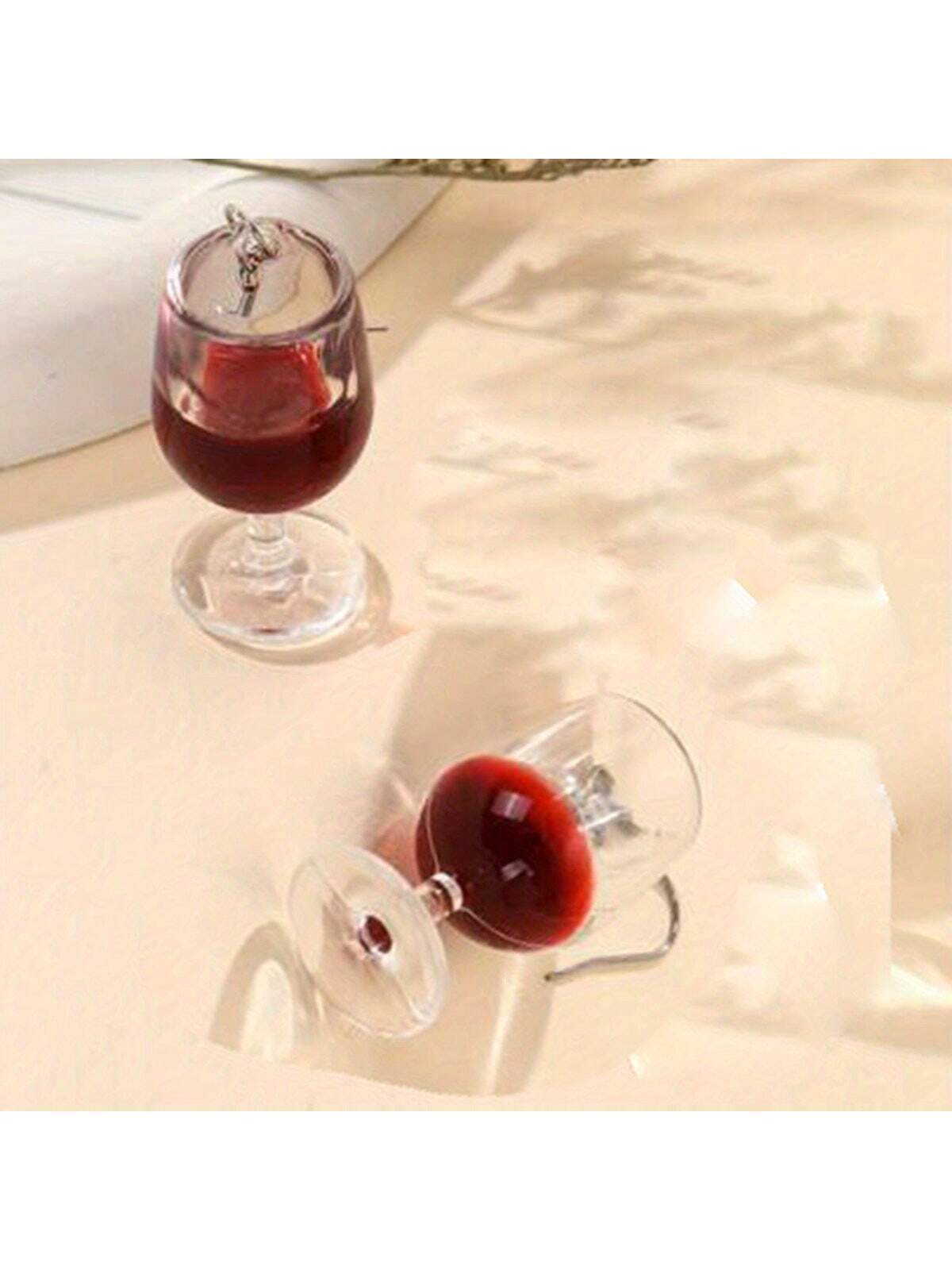 Elegant Earring Wine Glass