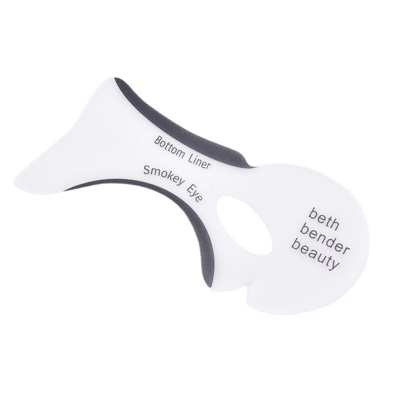 eyeliner eyeshadow stencil guide cat eye smokey eye makeup tool set